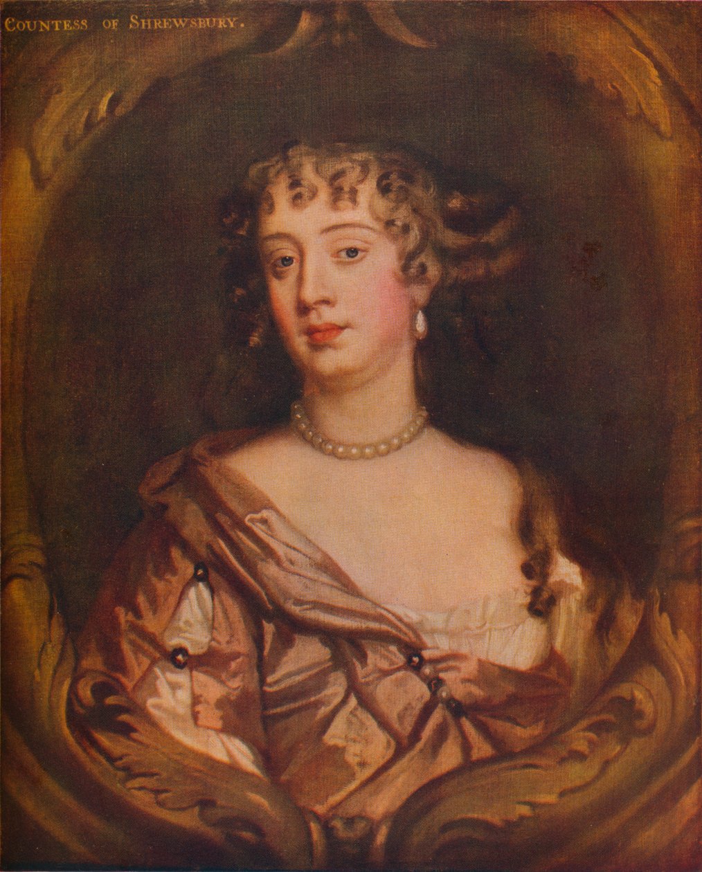 Anna Maria Talbot Shrewsbury grófnője, 1670 alkotó: Peter Lely