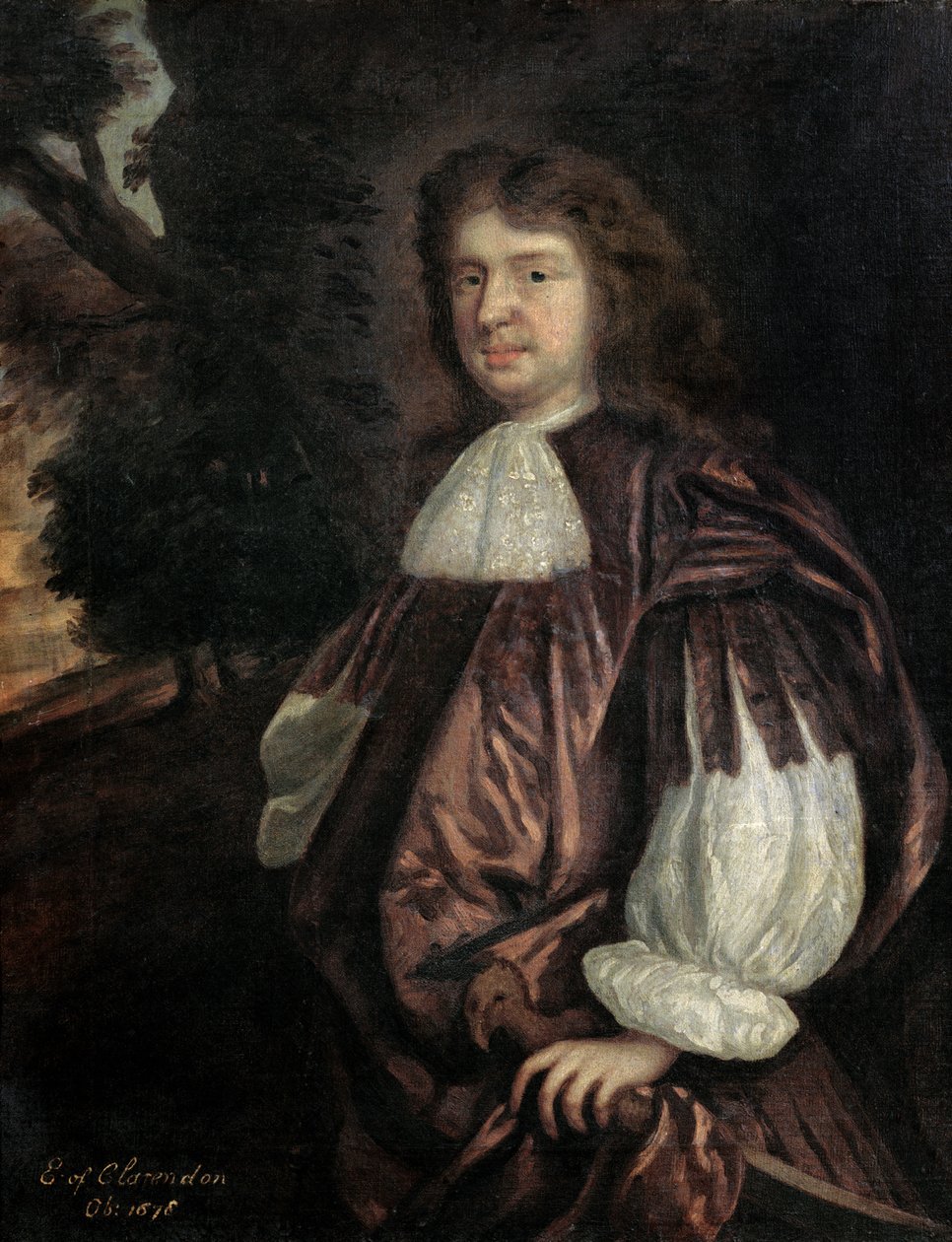 Edward Hyde, Clarendon grófja, 1667 körül alkotó: Peter Lely