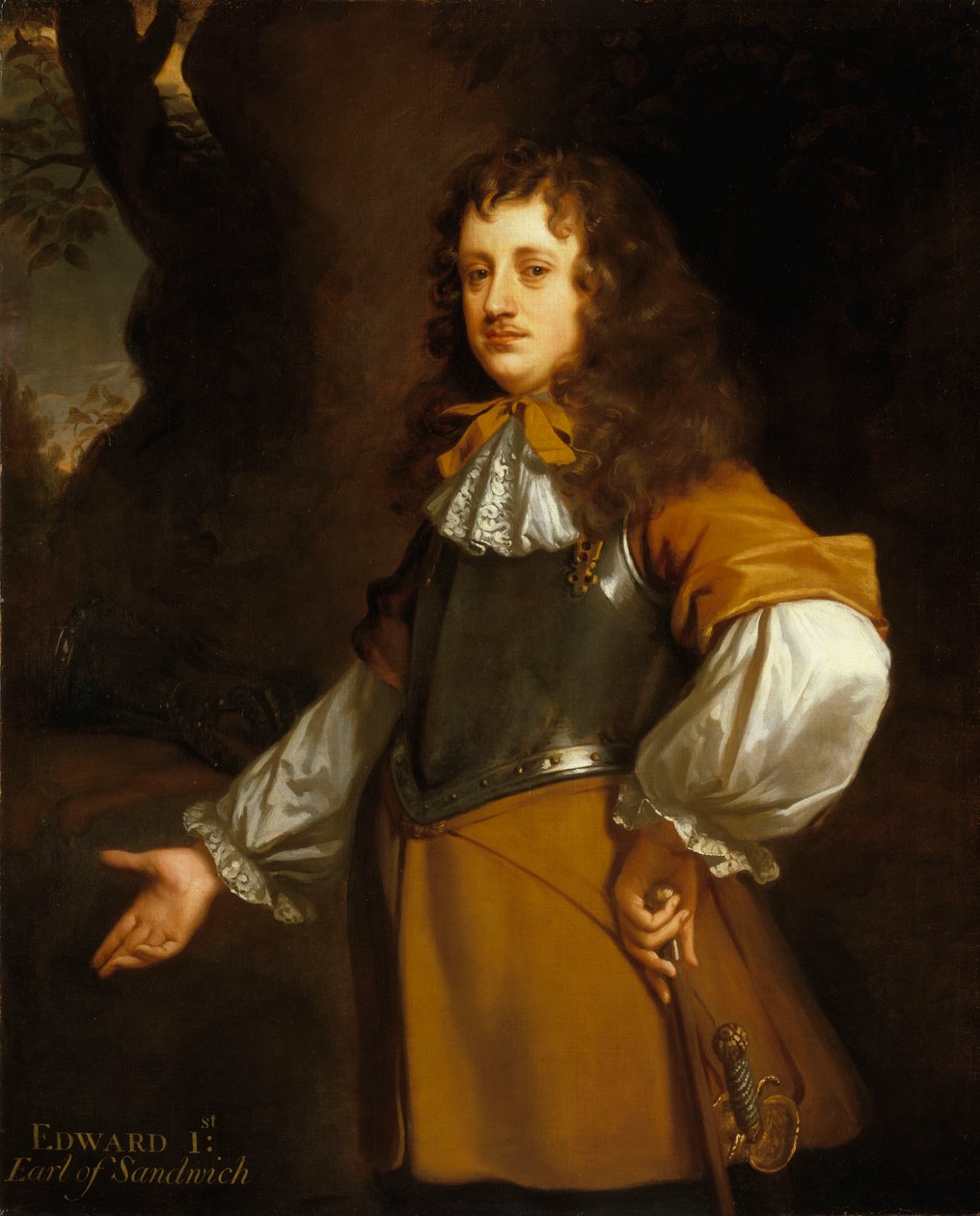 Edward Montagu alkotó: Peter Lely