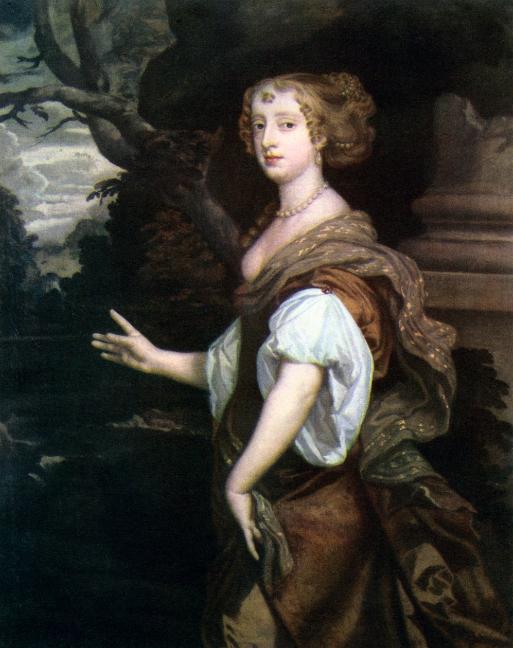 Elizabeth Wriothesley, Northumberland grófnője, 1670-es évek alkotó: Peter Lely