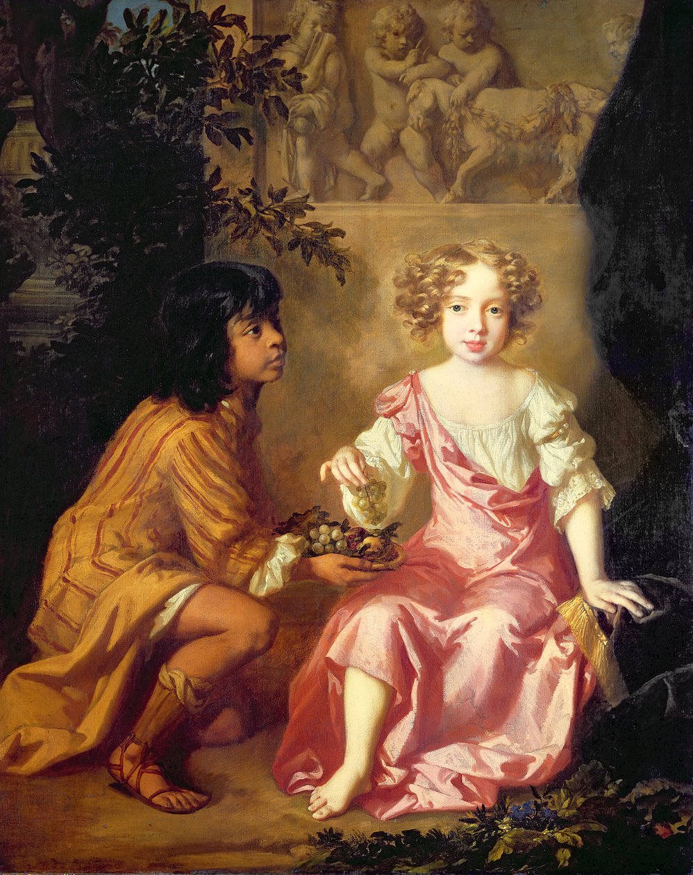 Lady Charlotte Fitzroy (1664-1719), később Lichfield grófnője (olaj, vászon) alkotó: Peter Lely