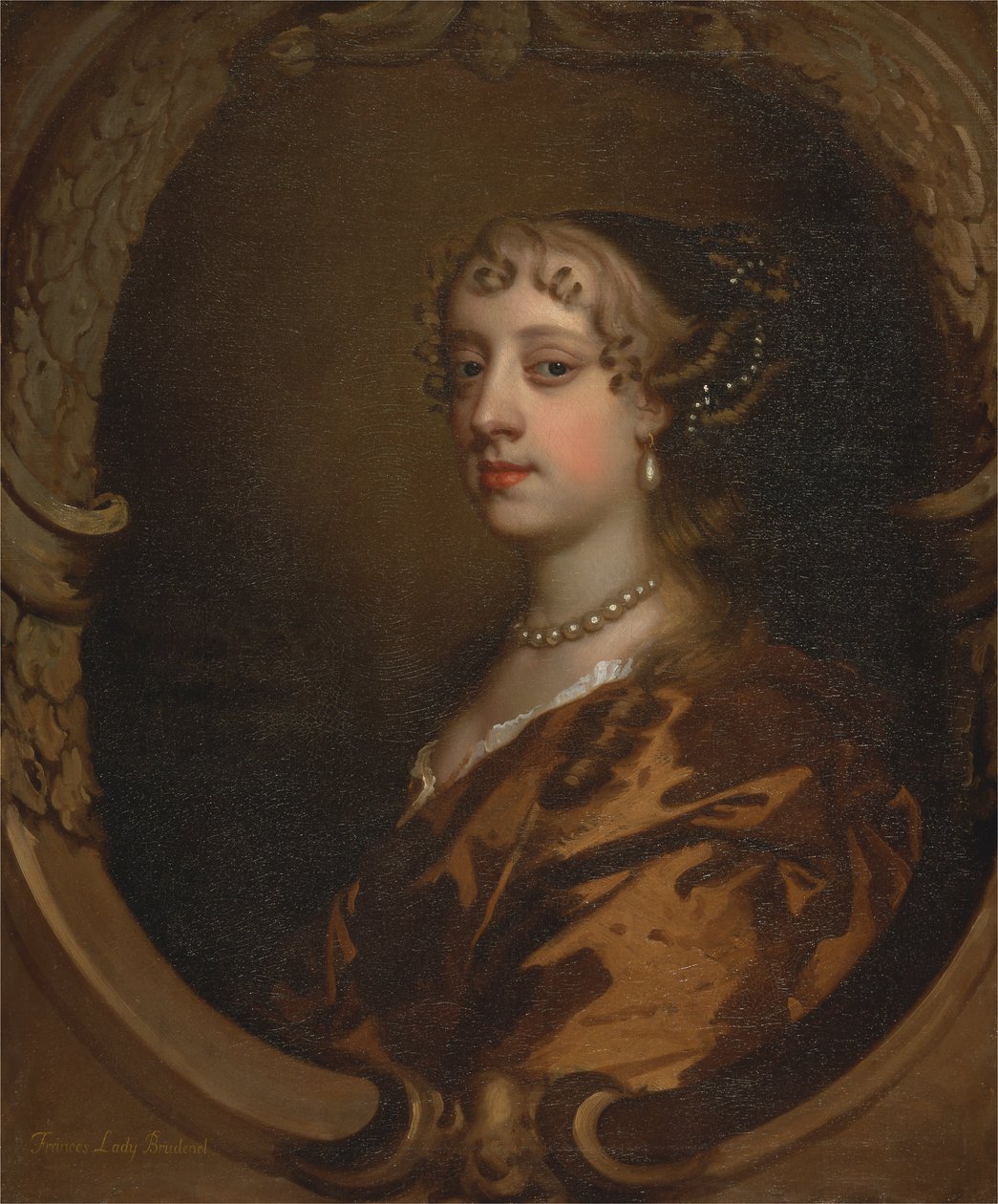 Lady Frances Savile, később Lady Brudenell, 1668 körül (olaj, vászon) alkotó: Peter Lely