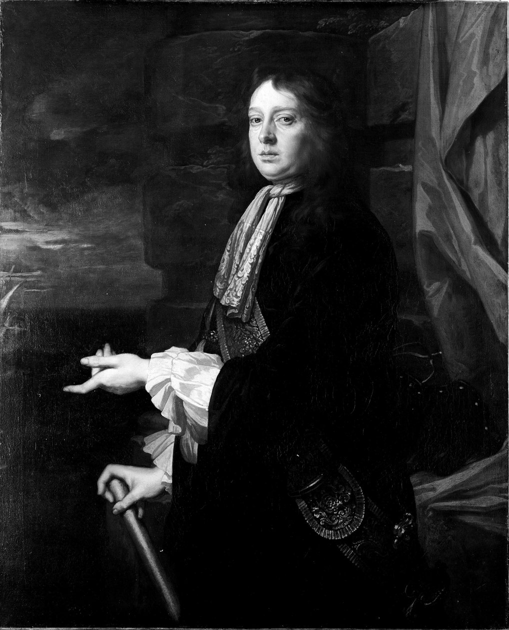 Sir William Penn admirális portréja alkotó: Peter Lely