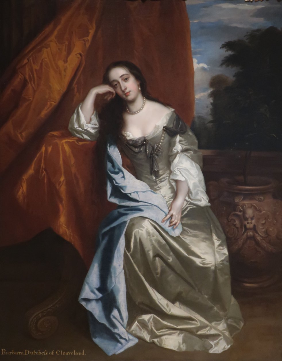 Barbara Palmer, született Villiers, Lady Castlemaine és Cleveland hercegnőjének portréja alkotó: Peter Lely