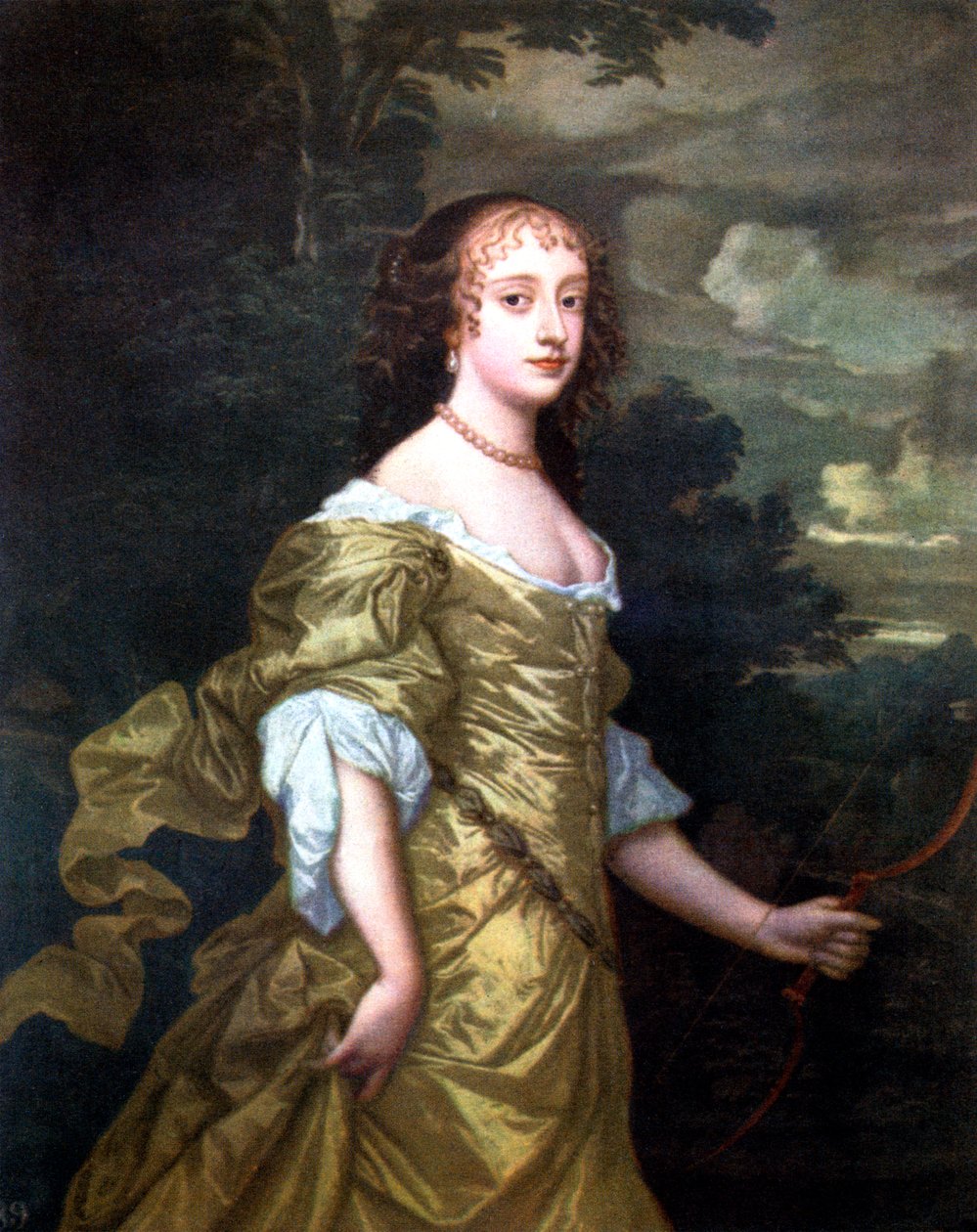 Frances, Richmond hercegnő portréja, 1662-1665. alkotó: Peter Lely