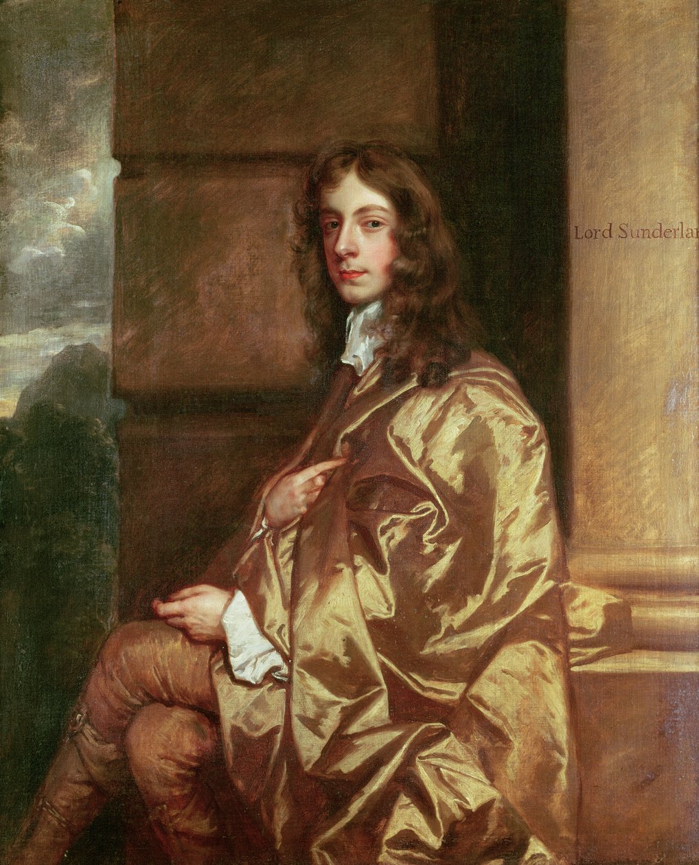 Henry Spencer (1620-43), Sunderland 1. grófjának portréja, 1643 alkotó: Peter Lely