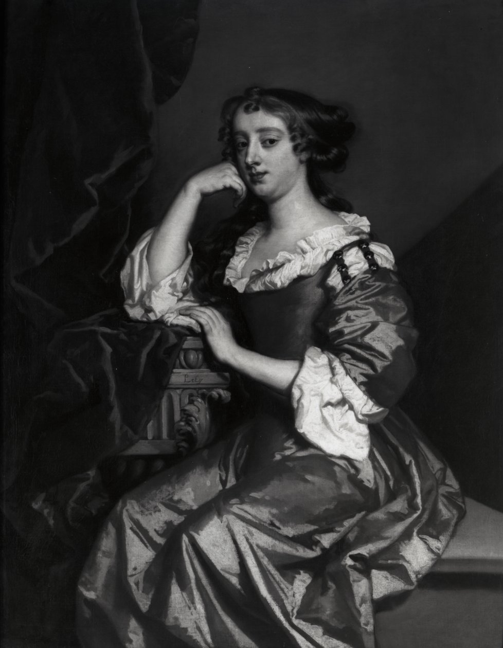 Lady Elizabeth Wriothesley, Northumberland 11. grófjának feleségének portréja (olaj, vászon) alkotó: Peter Lely