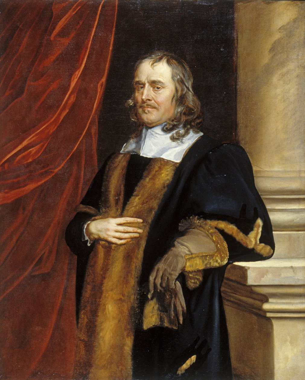 P. Lenéve, norwichi polgármester portréja, 1656-8 (olaj, vászon) alkotó: Peter Lely