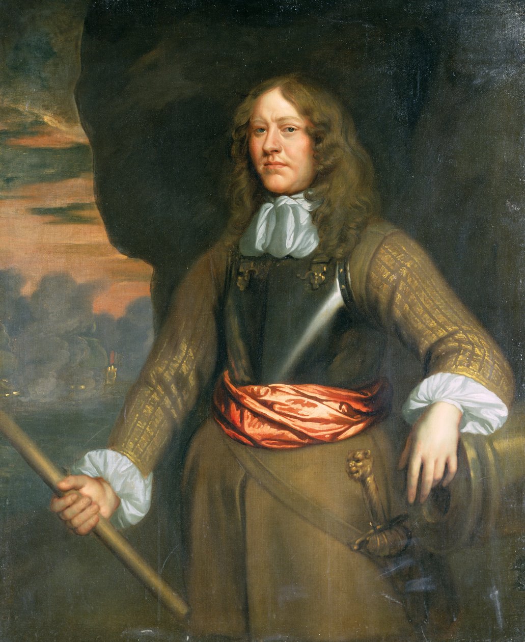 Sir John Lawson portréja, 1665 körül (olaj, vászon) alkotó: Peter Lely