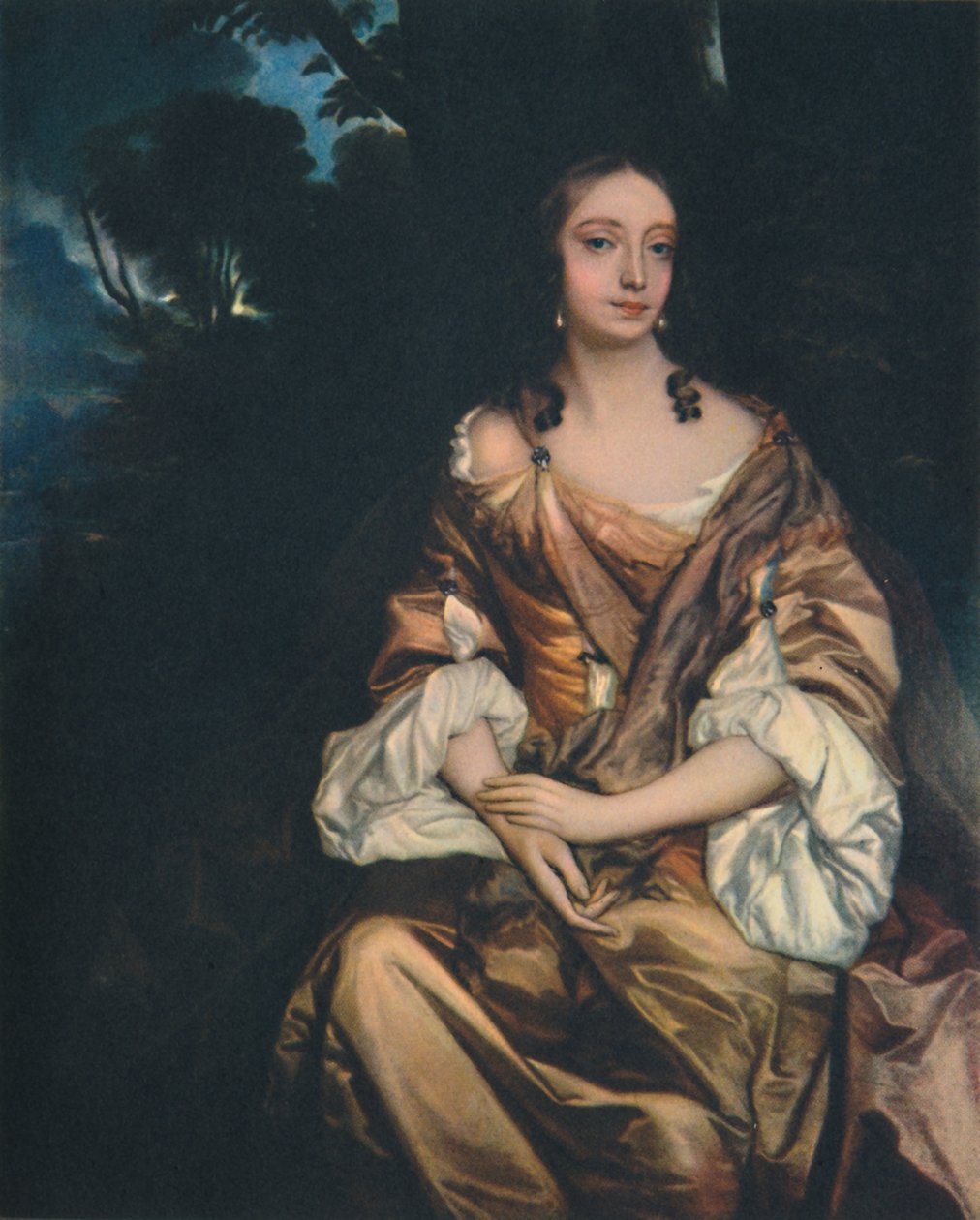 Egy hölgy portréja, 1660 körül, 1948. alkotó: Peter Lely