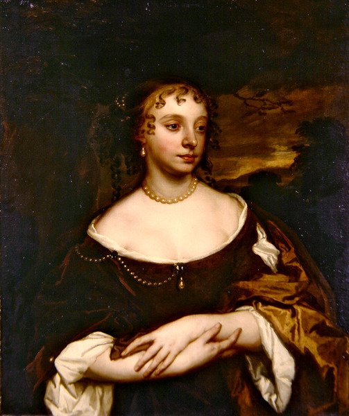 Fiatal hölgy portréja (olaj, vászon) alkotó: Peter Lely