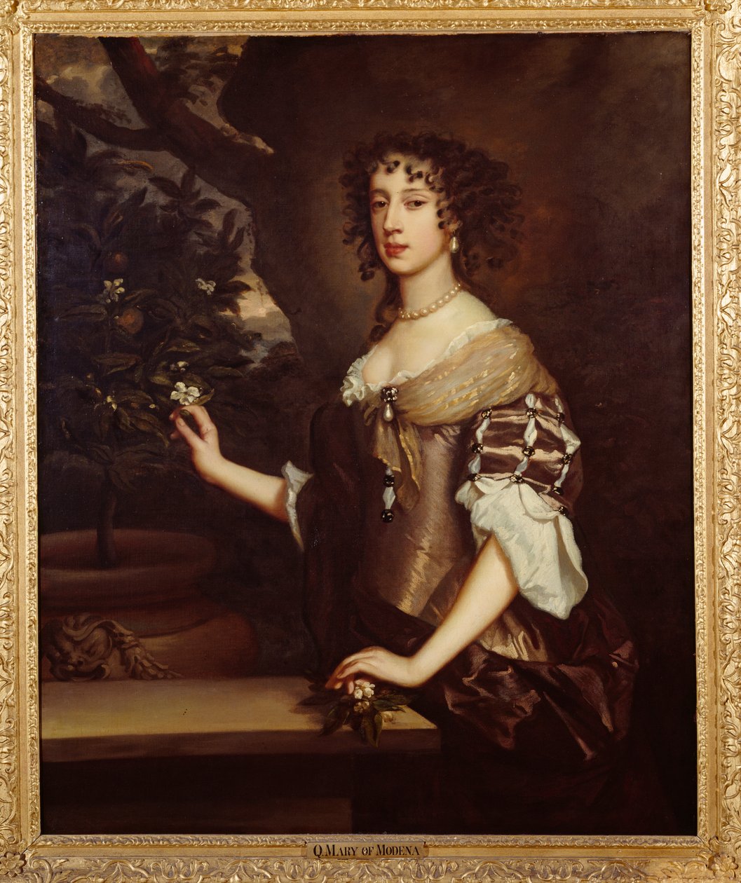 Mária modenai királynő, 1673-80 körül (olaj, vászon) alkotó: Peter Lely