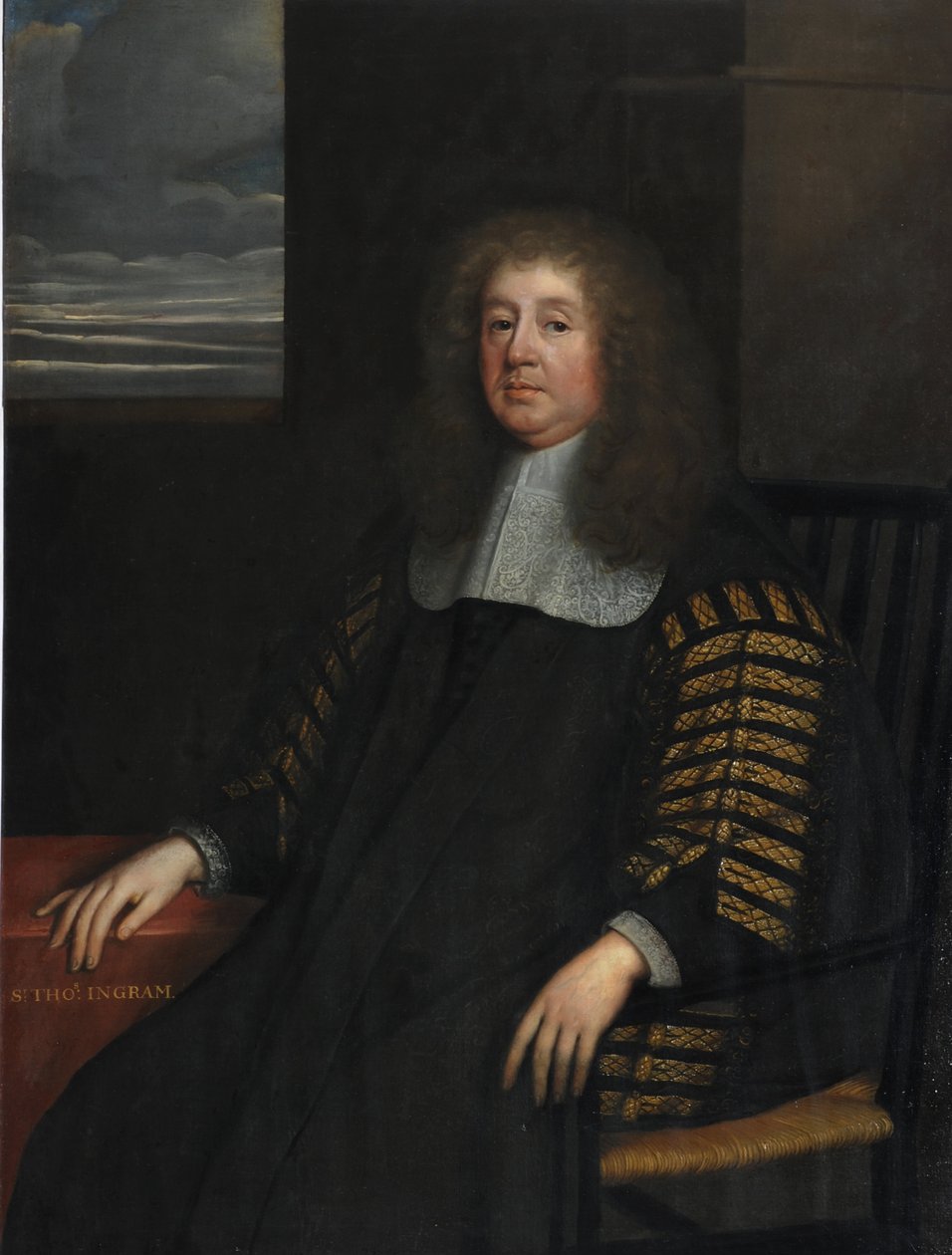 Sir Thomas Ingram, a Lancaster hercegség kancellárja (olaj, vászon) alkotó: Peter Lely