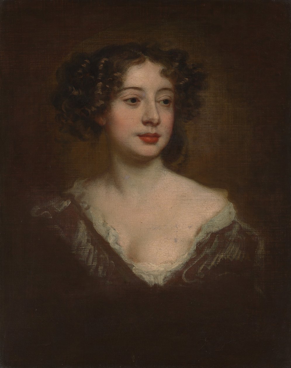 Tanulmány egy női portréhoz, 1670-es évek. alkotó: Peter Lely