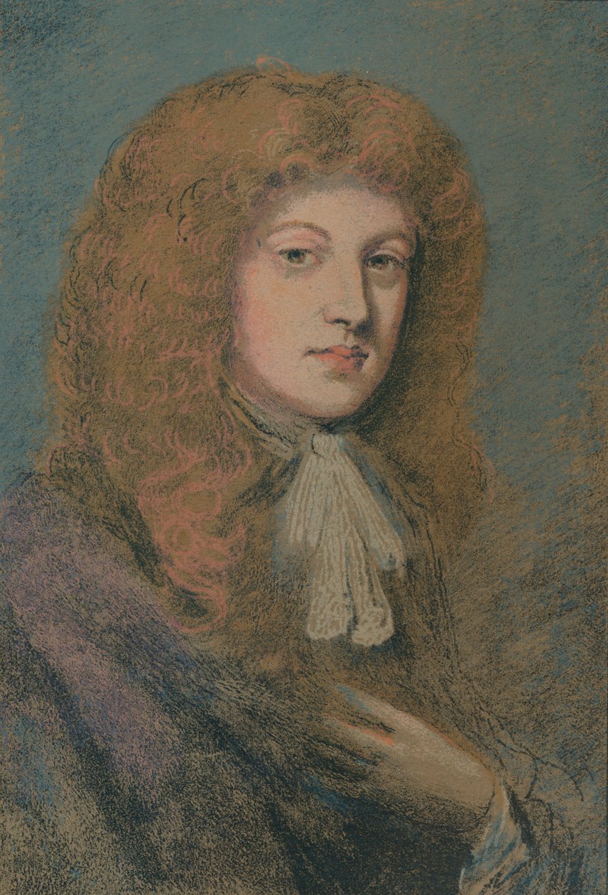 Pasztell tanulmány, 17. század alkotó: Peter Lely