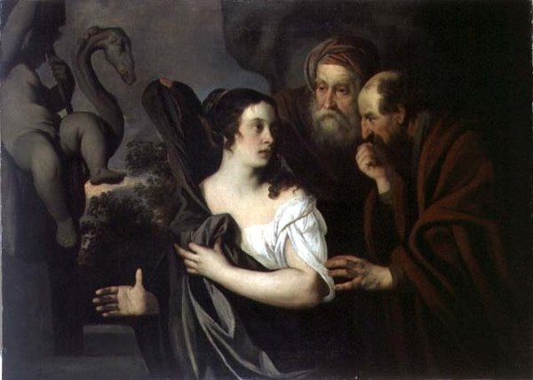 Susanna és a vének alkotó: Peter Lely
