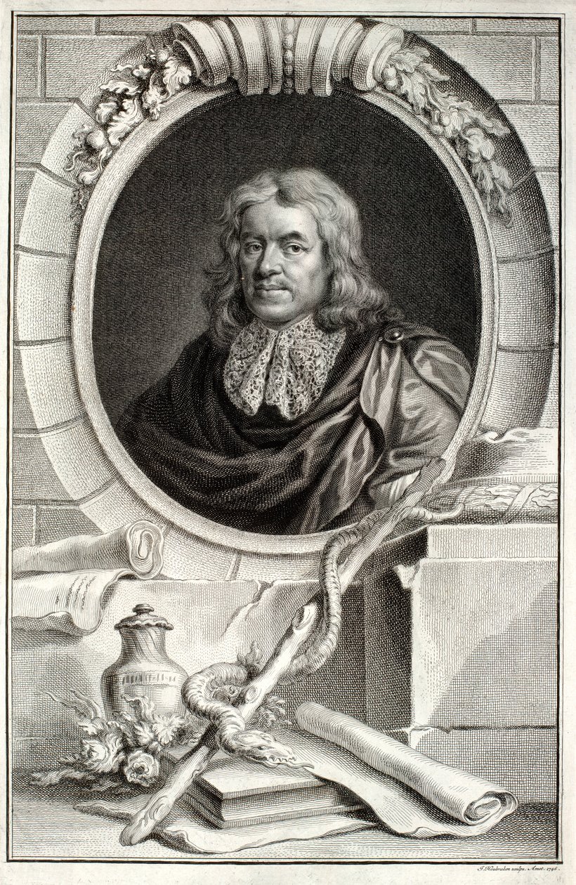 Thomas Sydenham, metszett Jacobus Houbraken (1698-1780), kiadva Amszterdamban, 1746 alkotó: Peter Lely
