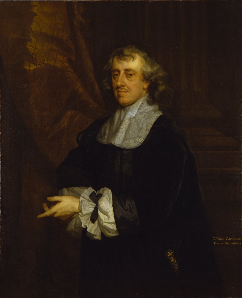 William Cavendish, Devonshire 3. grófja (olaj, vászon) alkotó: Peter Lely