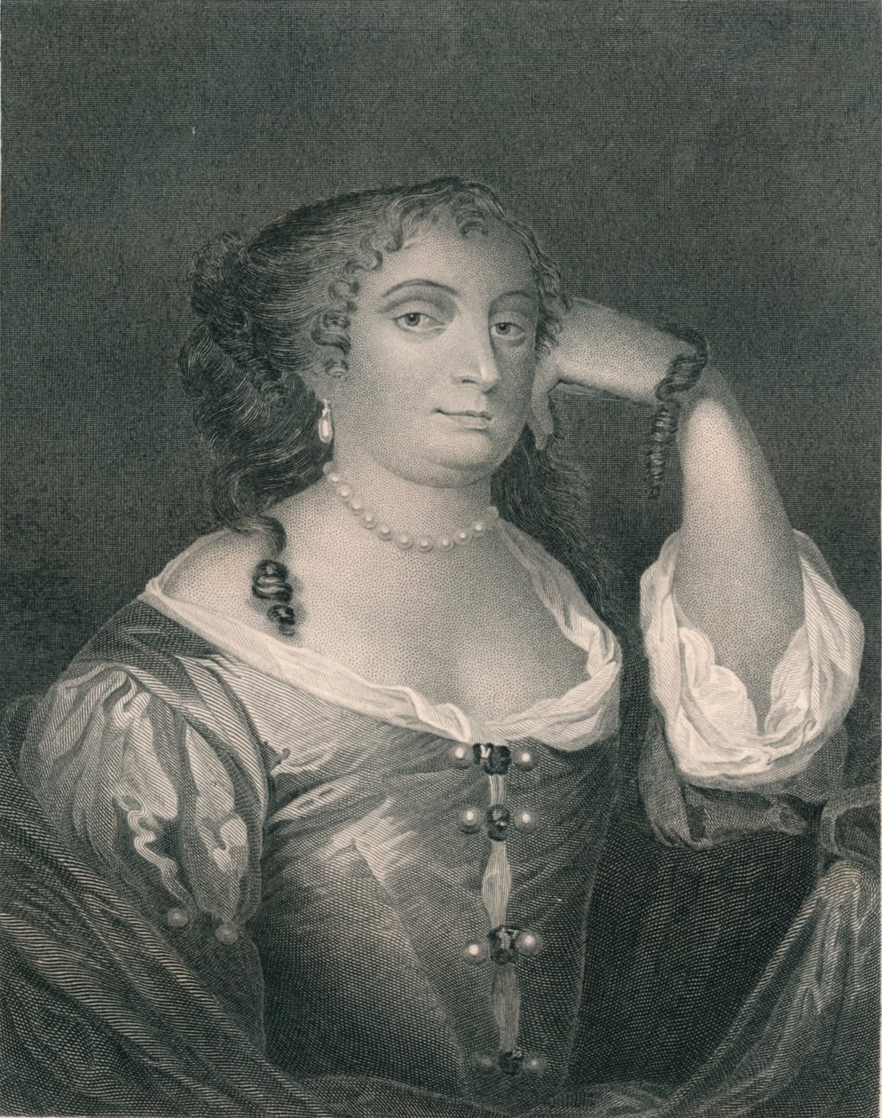 Anne Hyde, York hercegnője, 19. század eleje-közepe. alkotó: Peter Lightfoot