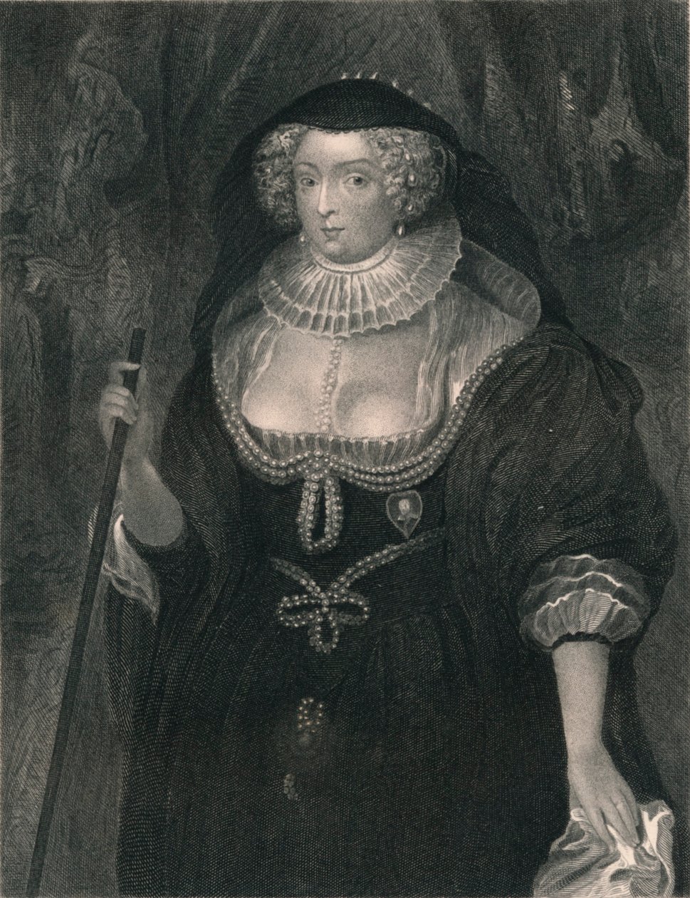 Frances Howard, Richmond hercegnője, 19. század közepe. alkotó: Peter Lightfoot