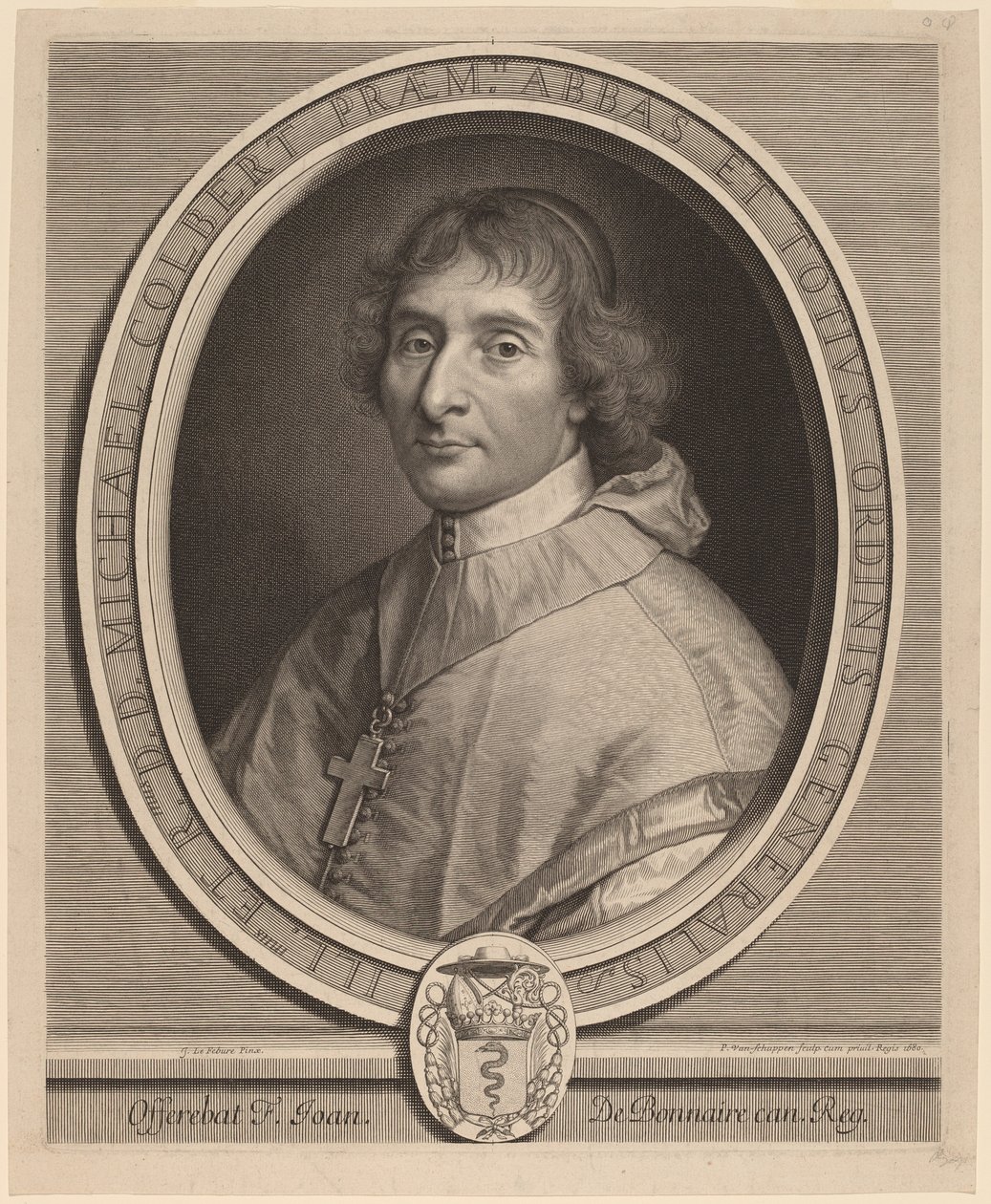 Michel Colbert alkotó: Peter Ludwig van Schuppen after Claude Lefebvre