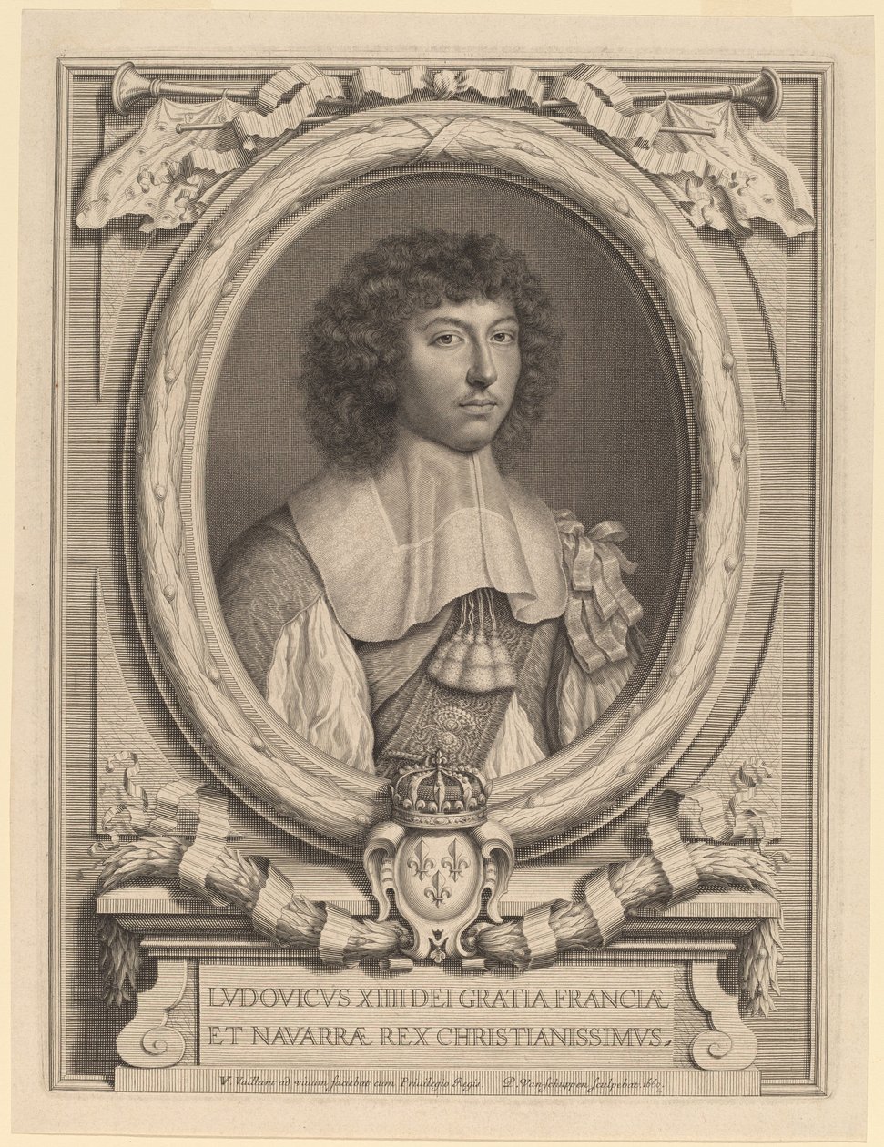 Lajos XIV alkotó: Peter Ludwig van Schuppen after Wallerant Vaillant