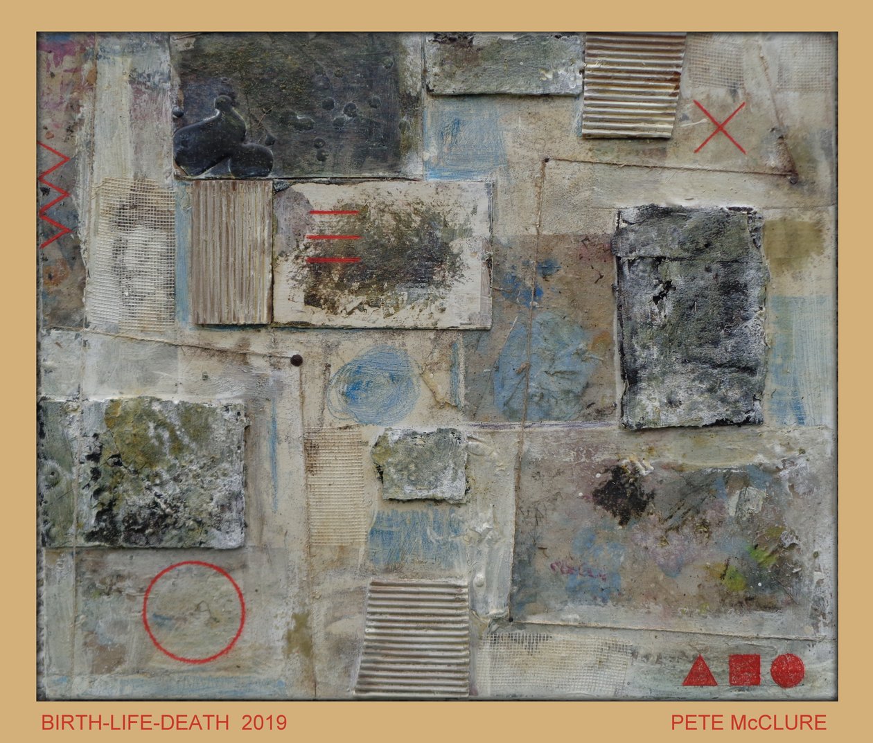 SZÜLETÉS-ÉLET-HALÁL. 2019 alkotó: Peter McClure