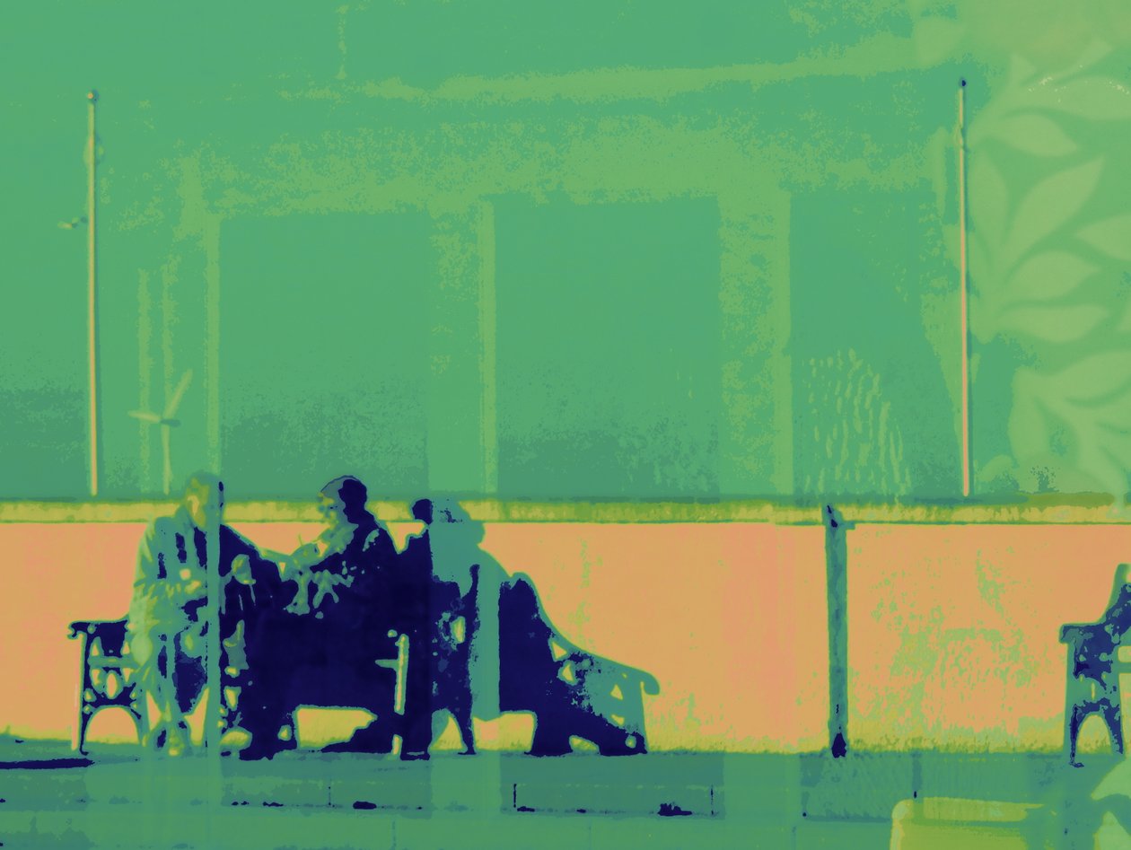 HARTLEPOOL PÁR, 2014 (digitálisan javított fotó) alkotó: Peter McClure