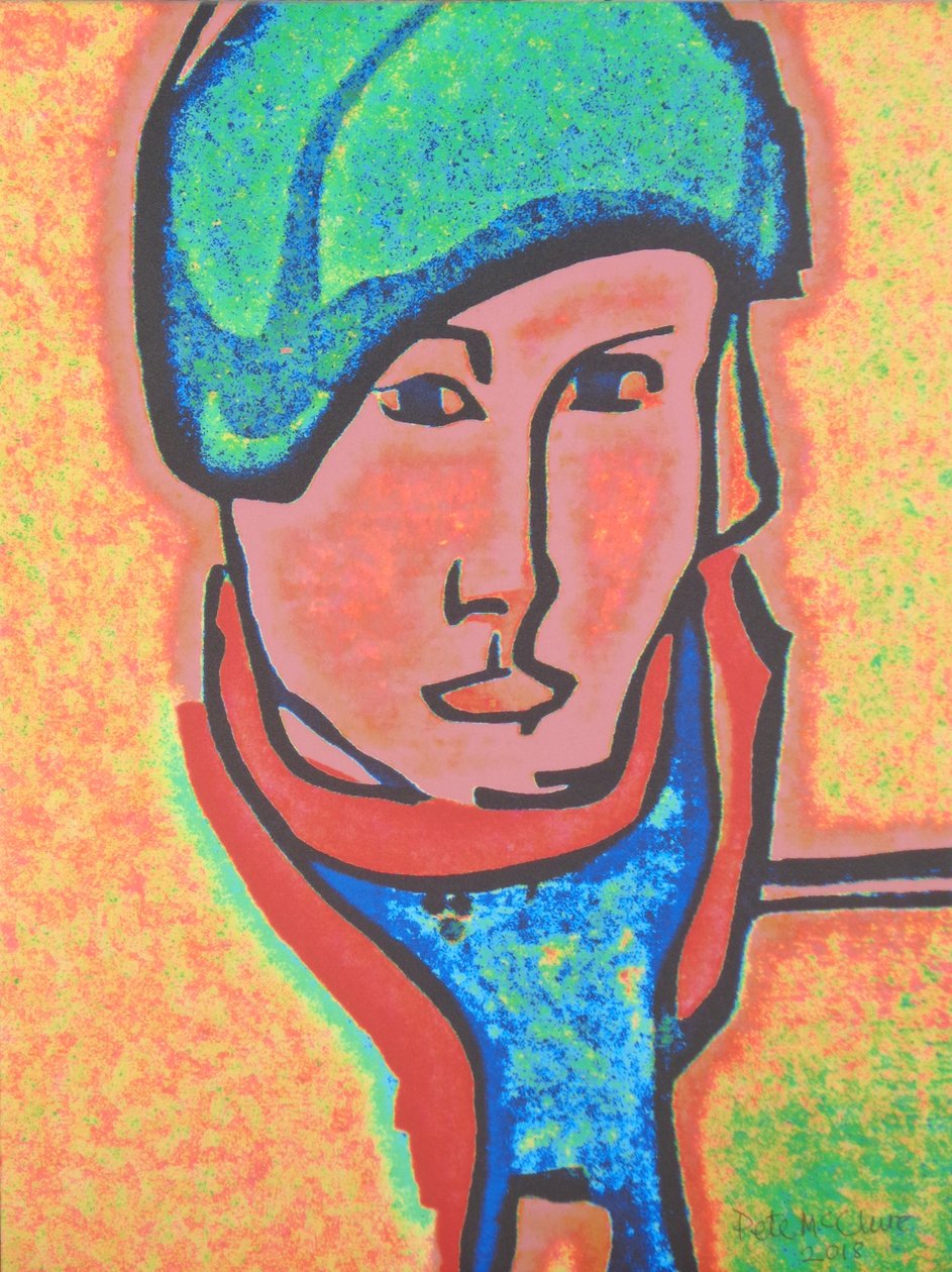 HÖLGYI PORTRÉ 1978-2018 alkotó: Peter McClure