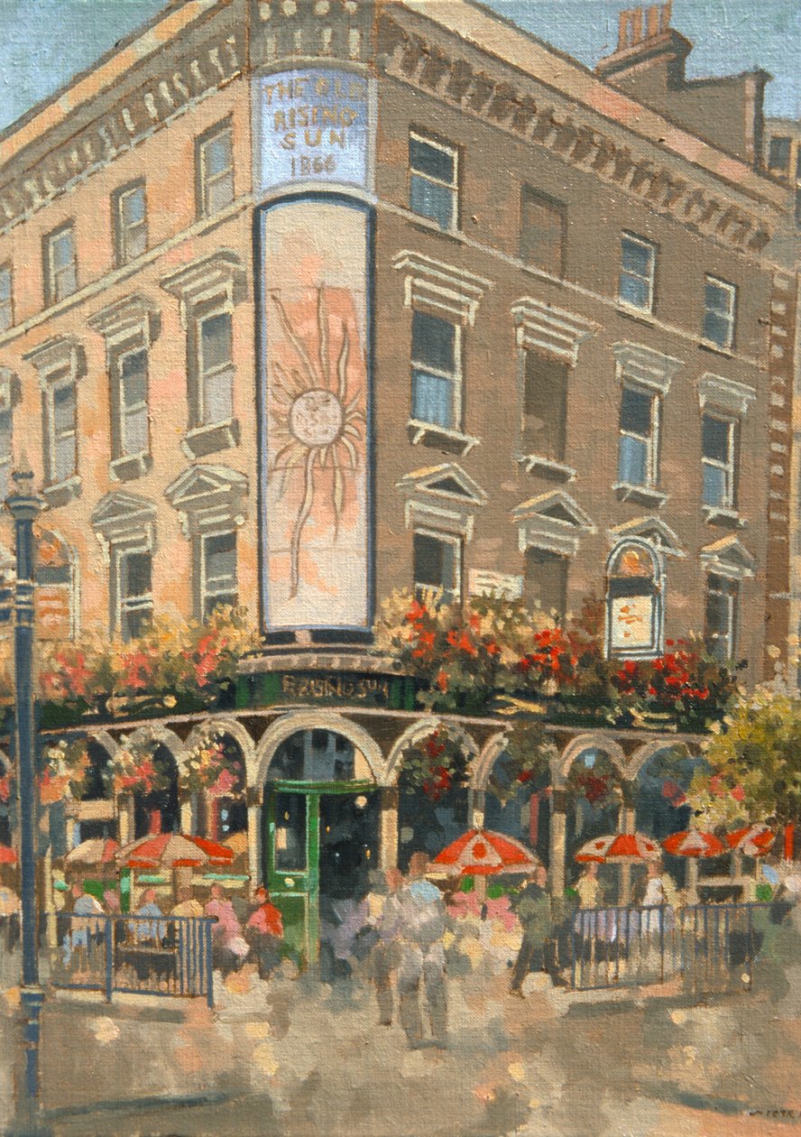 A felkelő nap, Marylebone (olaj, vászon) alkotó: Peter Miller
