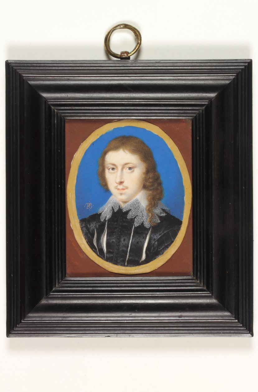 Edmund Waller (akvarell pergamen) alkotó: Peter Oliver