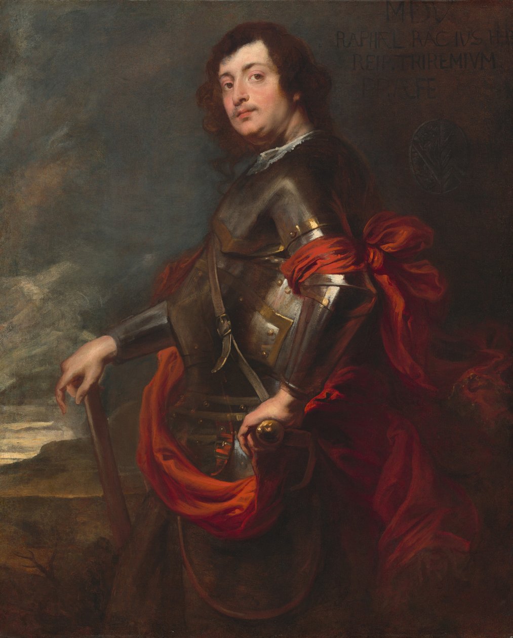 Raffaele Raggi prefektus, 1625 körül (olaj, vászon) alkotó: Peter P. & Dyck Anthony Van (1599-1641) Rubens