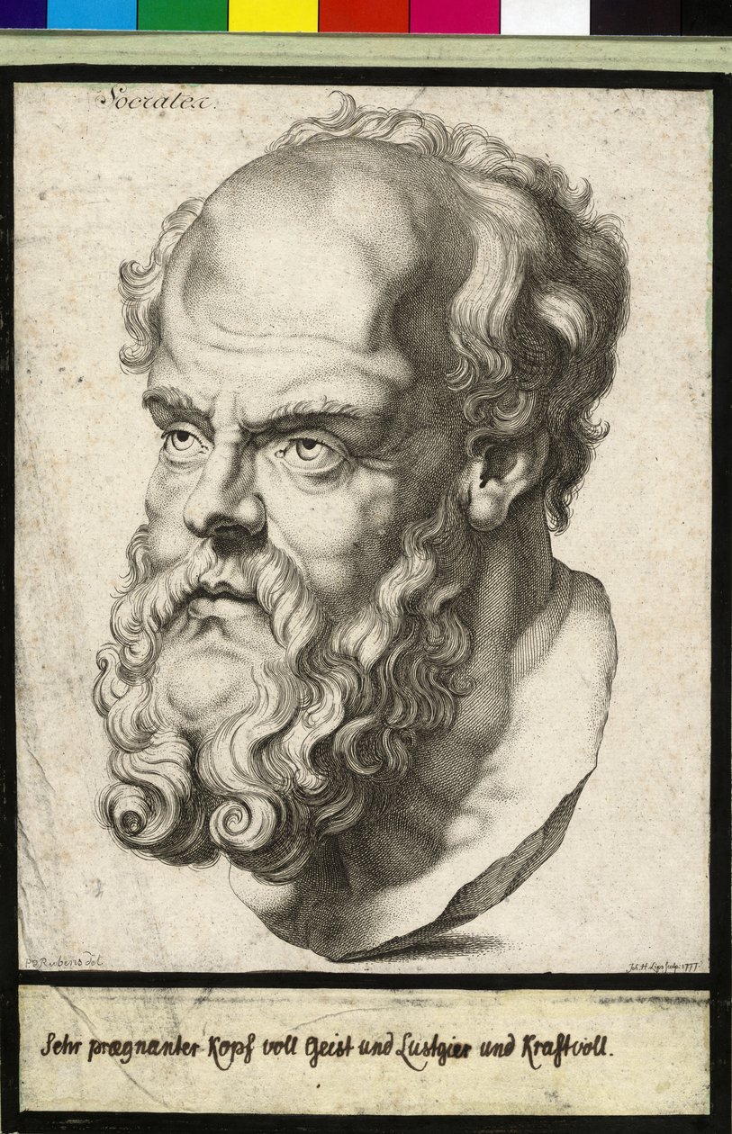 Szókratész alkotó: Peter Paul (after) Rubens