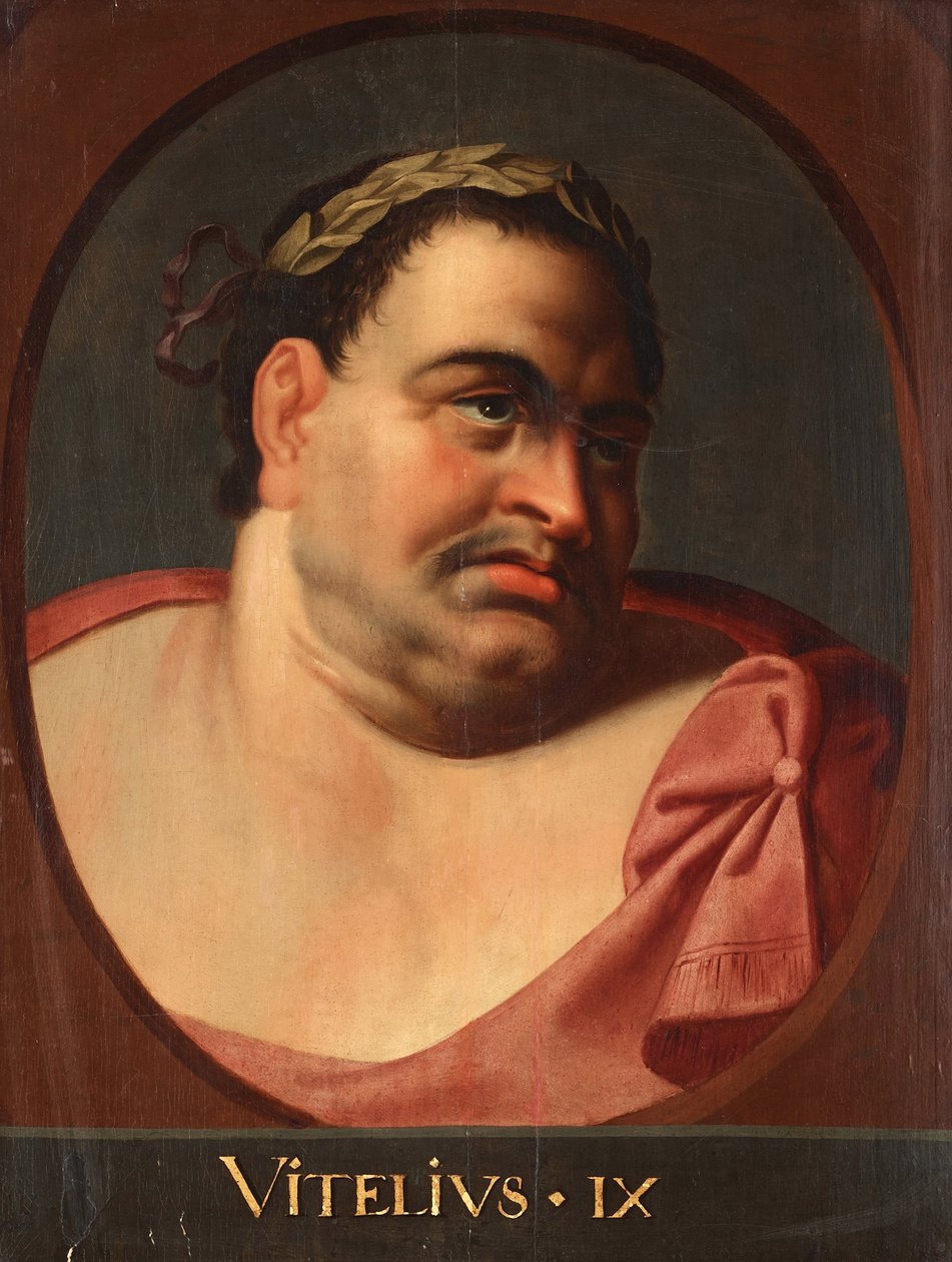 Vitellius (Aulus Vitellius Germanicus Emperor Augustus) Empereur Romain (15-69) - Vitellius császár par Rubens, Péter Pál alkotó: Peter Paul (school of) Rubens