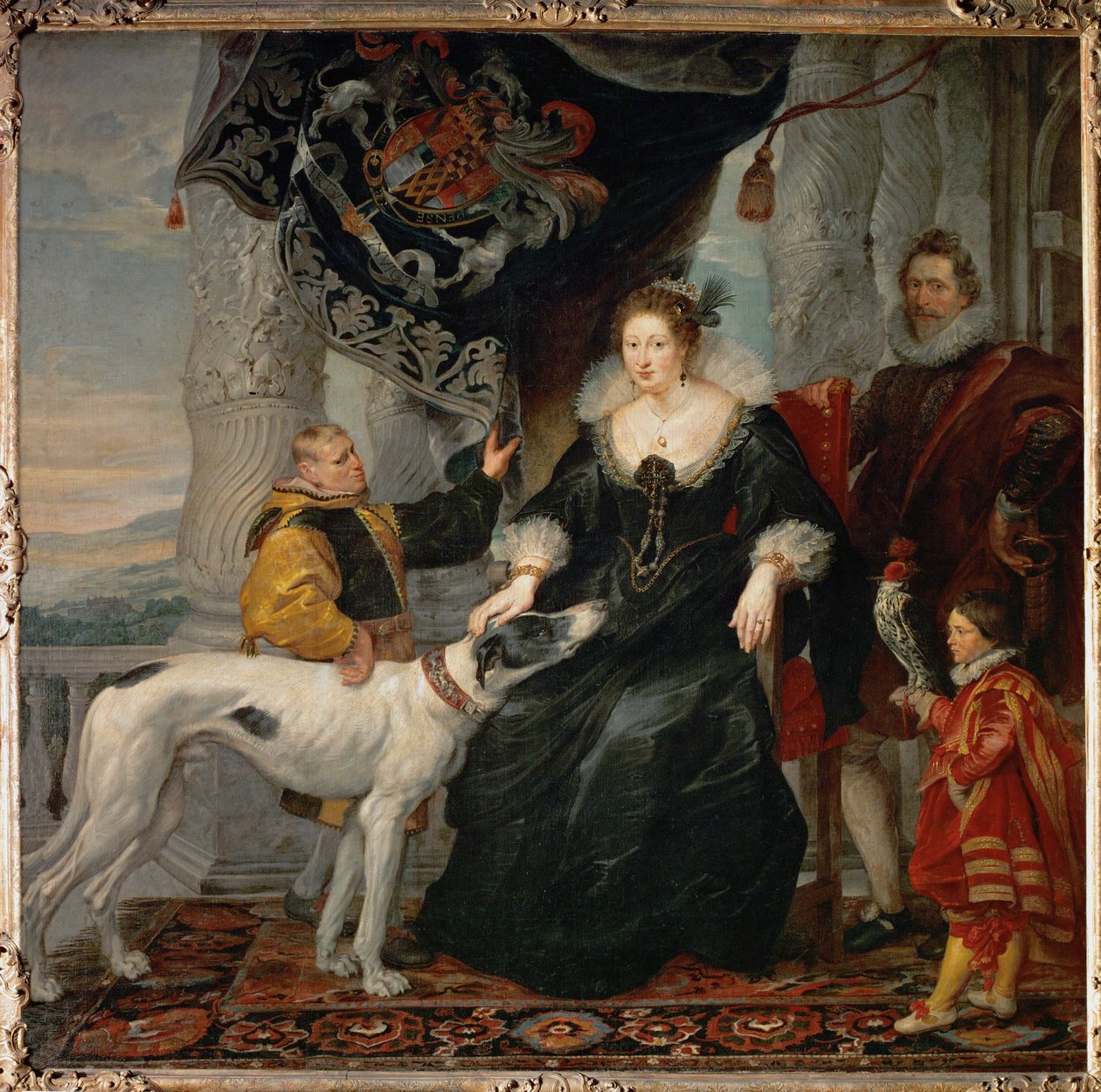 Alathea Talbot, Countess of Shrewsbury (festmény, vászon) alkotó: Peter Paul Rubens