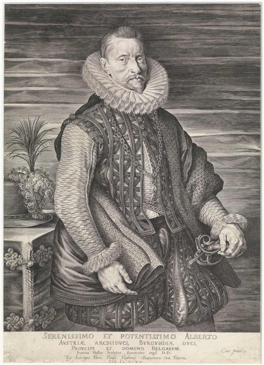 Albert, Ausztria főhercege alkotó: Peter Paul Rubens