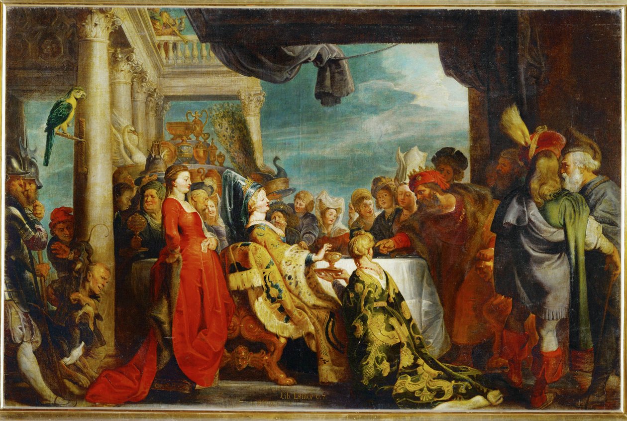 Alboin és Rosamunde (festmény, vászon) alkotó: Peter Paul Rubens