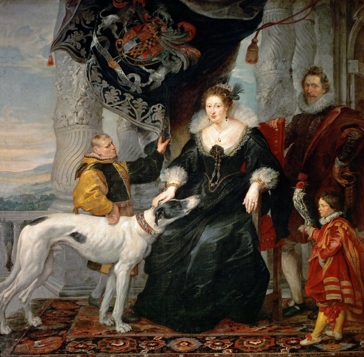 Alethea Howard, 13. Furnivall bárónő, Arundel grófnője 1585-1654, született Lady Alethea Talbot, 1 alkotó: Peter Paul Rubens