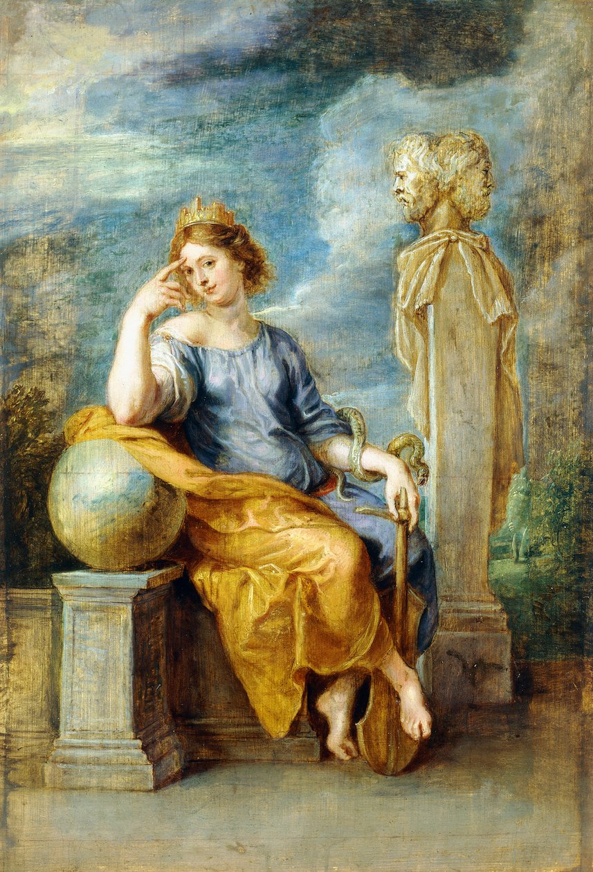 Az óvatosság allegóriája, alkotó: Peter Paul Rubens