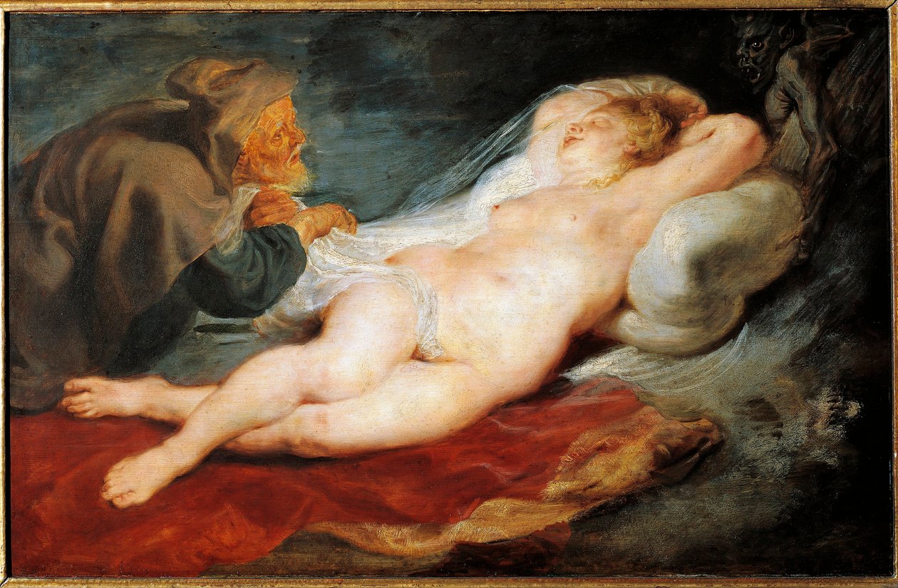Angelica és a Remete. Orlando Furiosótól (Festészet alkotó: Peter Paul Rubens