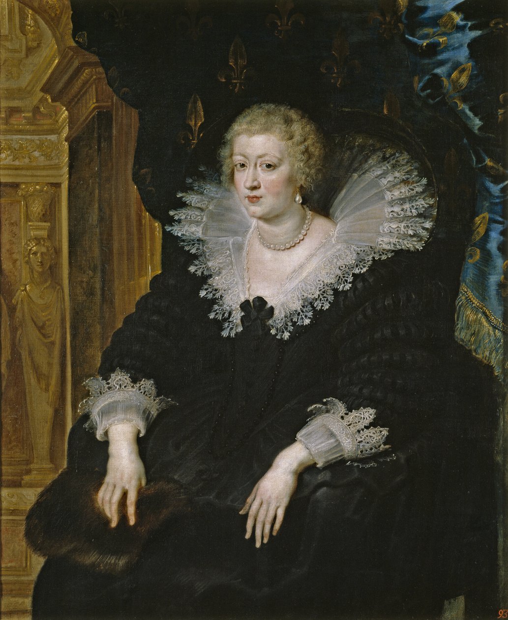 Ausztriai Anna (1601-1666), 1622 körül (olaj, vászon) alkotó: Peter Paul Rubens