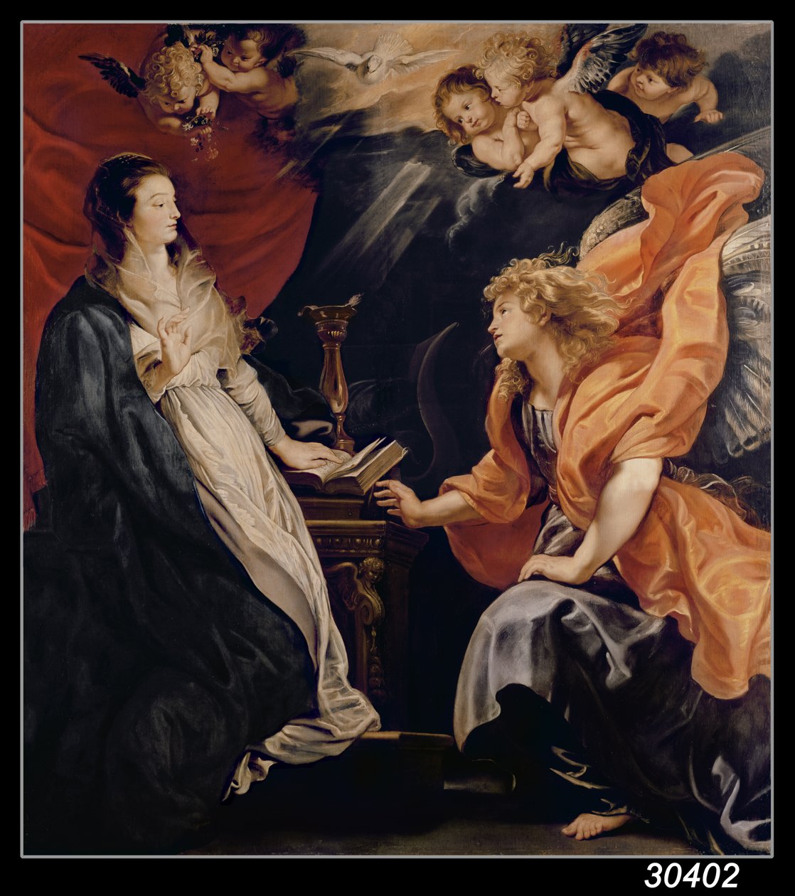 Angyali üdvözlet, 1609 alkotó: Peter Paul Rubens