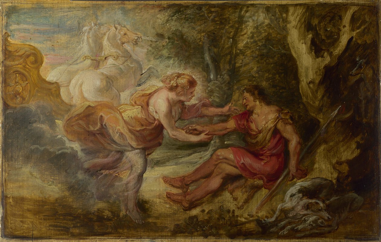 Auróra elrabolja Képhaloszt alkotó: Peter Paul Rubens