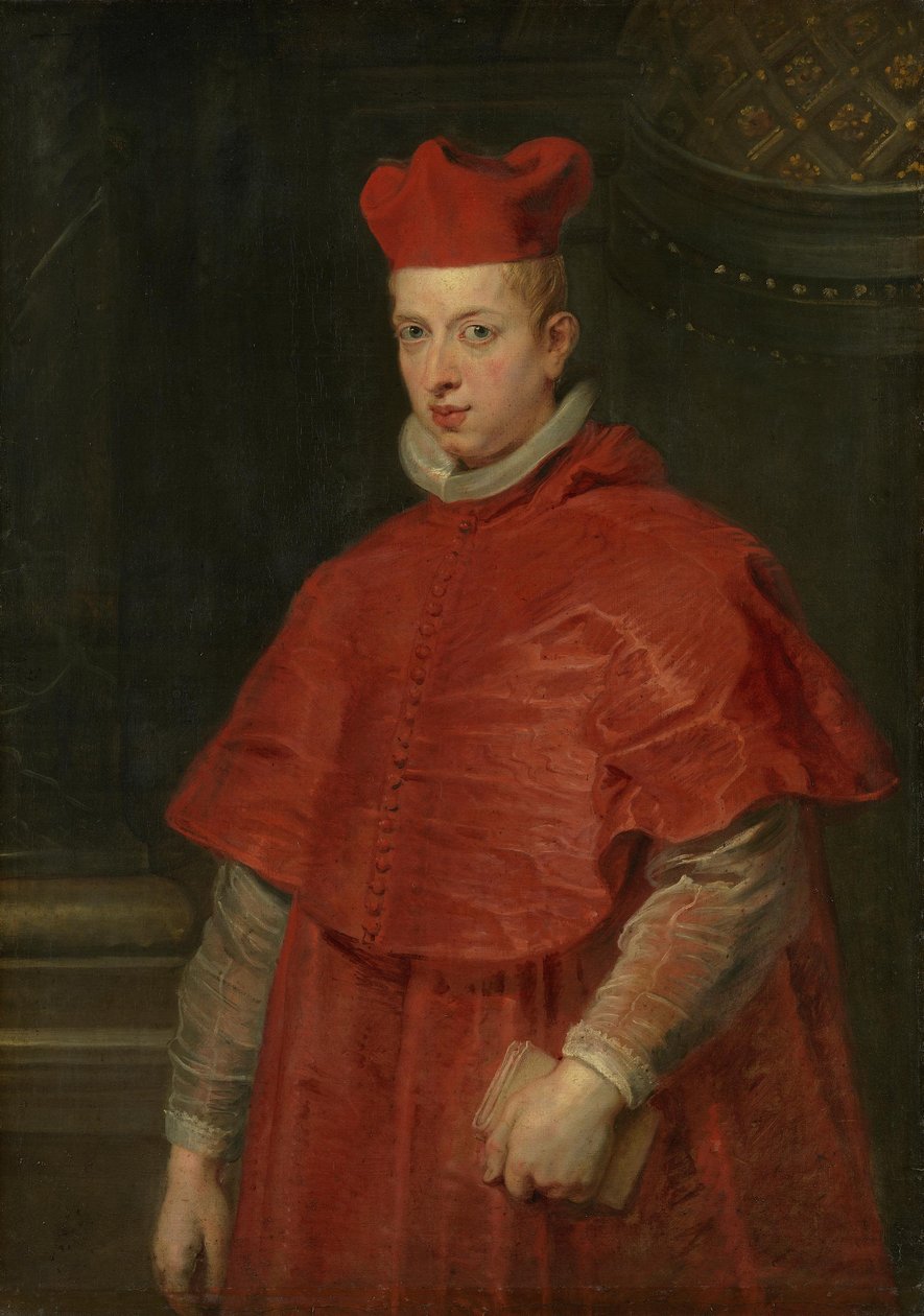 Don Fernando, Spanyolország bíboros-infánsának portréja alkotó: Peter Paul Rubens
