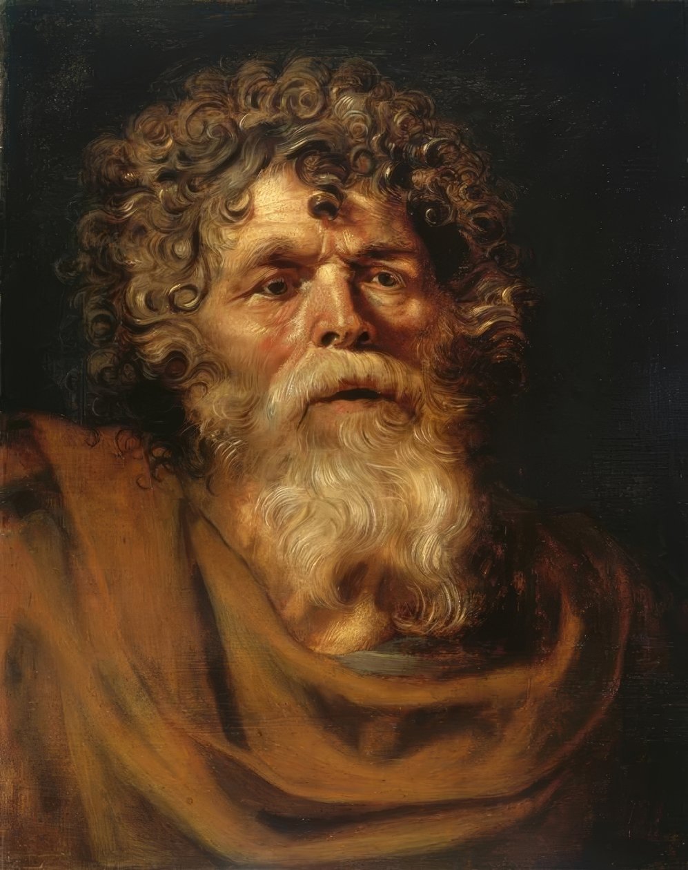 Egy szakállas öregember portréja alkotó: Peter Paul Rubens
