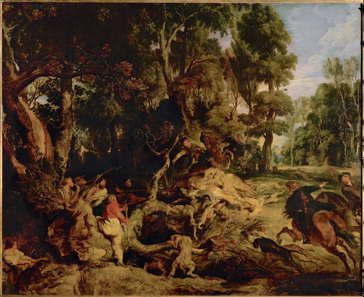 Boarhunt alkotó: Peter Paul Rubens