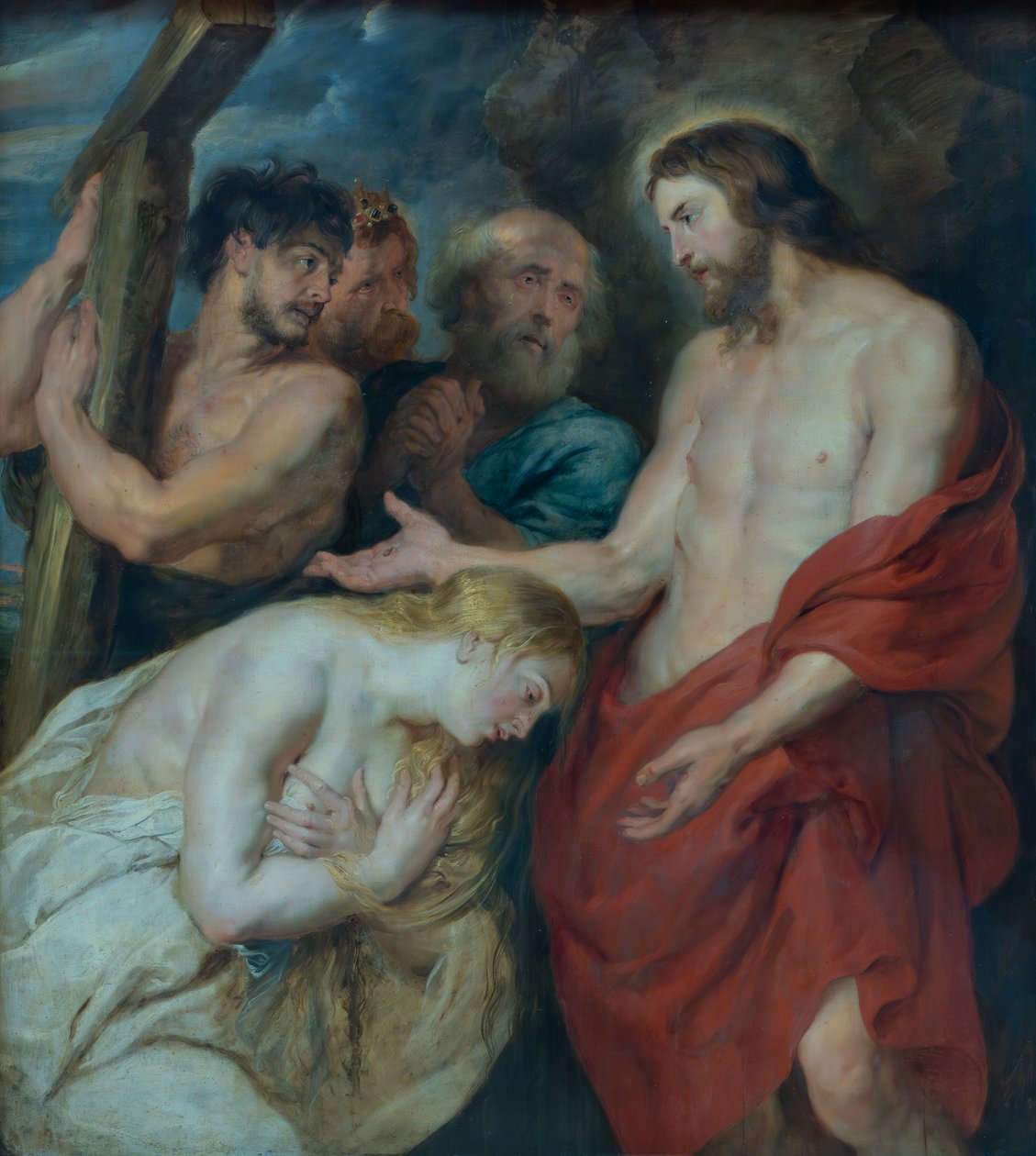 Krisztus és a bűnbánó bűnösök alkotó: Peter Paul Rubens