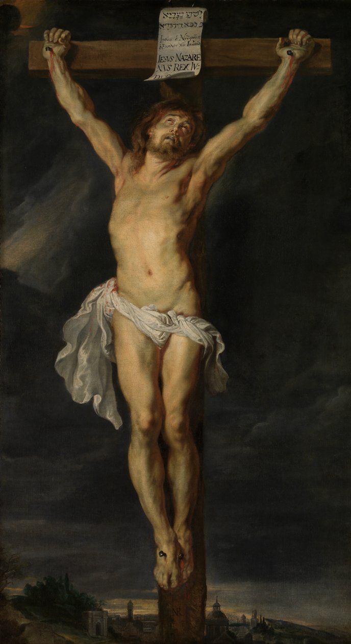 Krisztus a kereszten (olaj, vászon) alkotó: Peter Paul Rubens