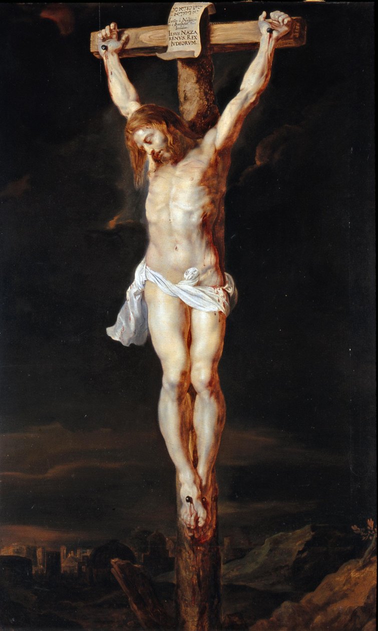 Krisztus a kereszten alkotó: Peter Paul Rubens