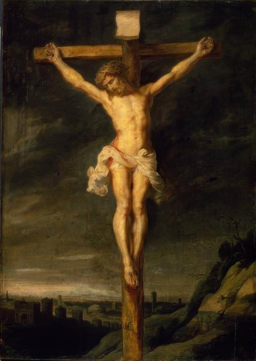 Krisztus a kereszten alkotó: Peter Paul Rubens